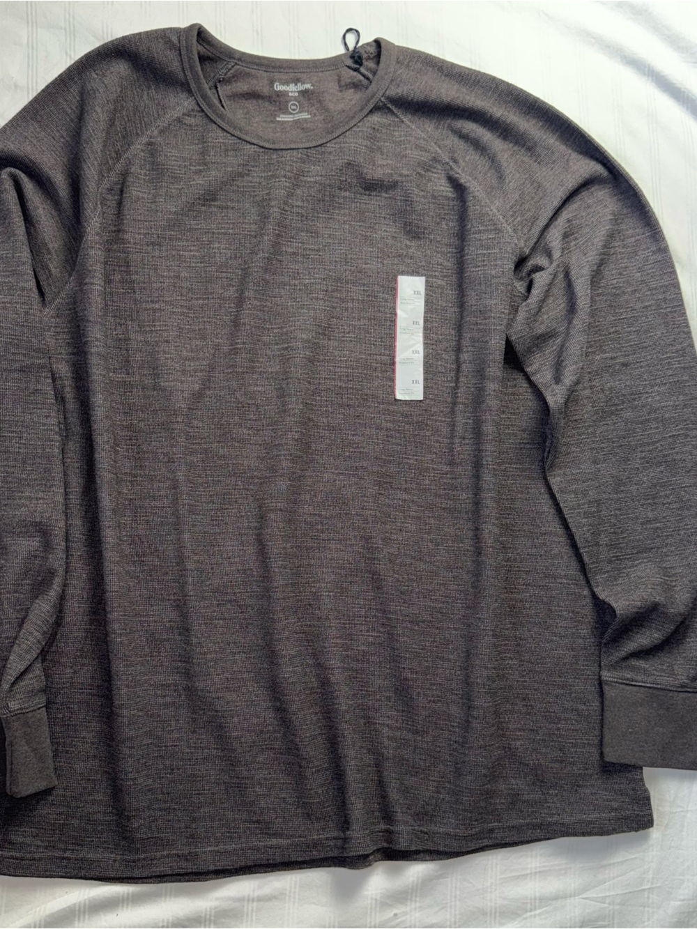 Goodfellow & Co Heathered Charcoal Knit Top